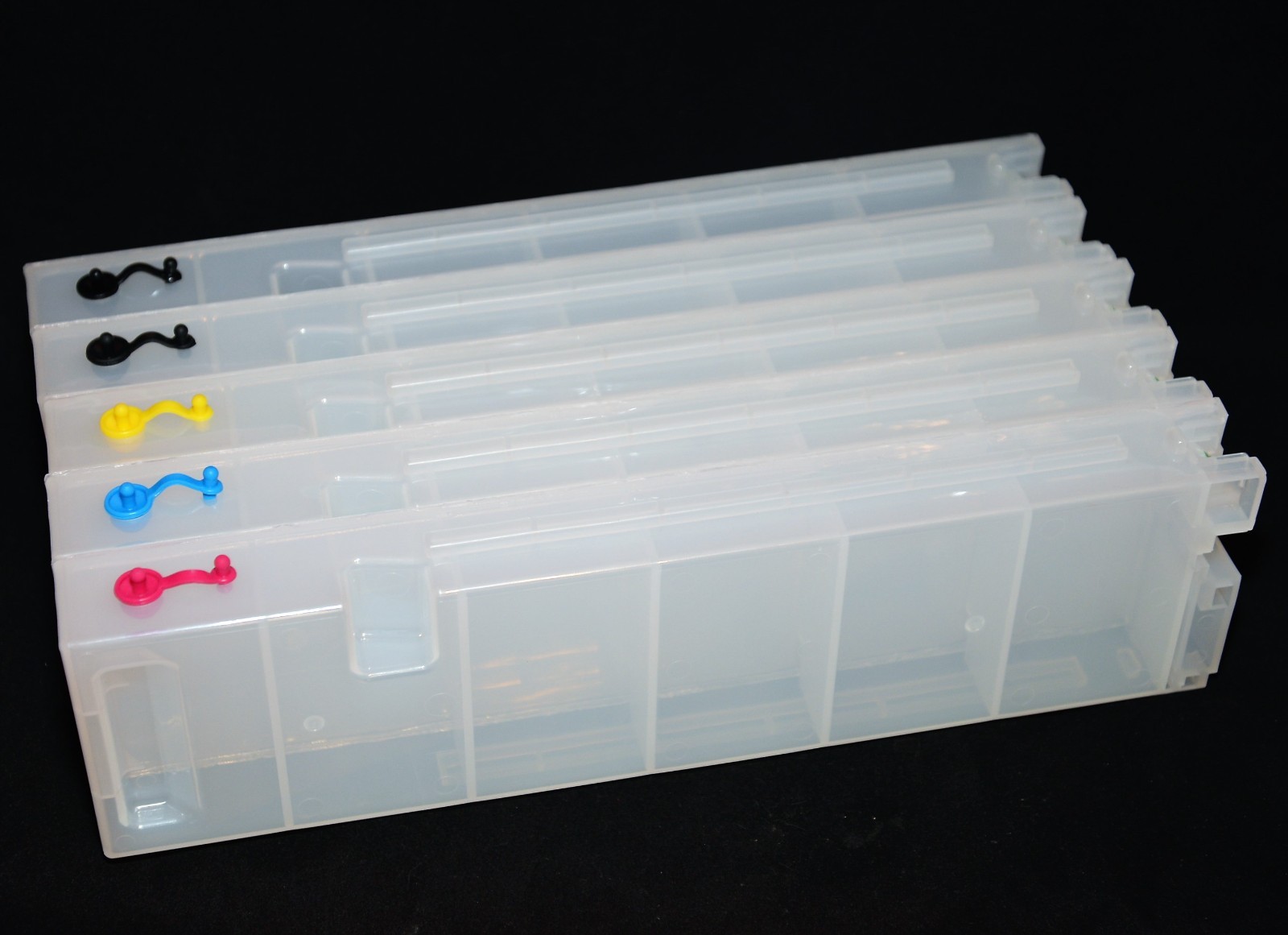 5 X 1000ML Empty Refillable Ink Cartridge T694 694 for T3270 T5270 T7270