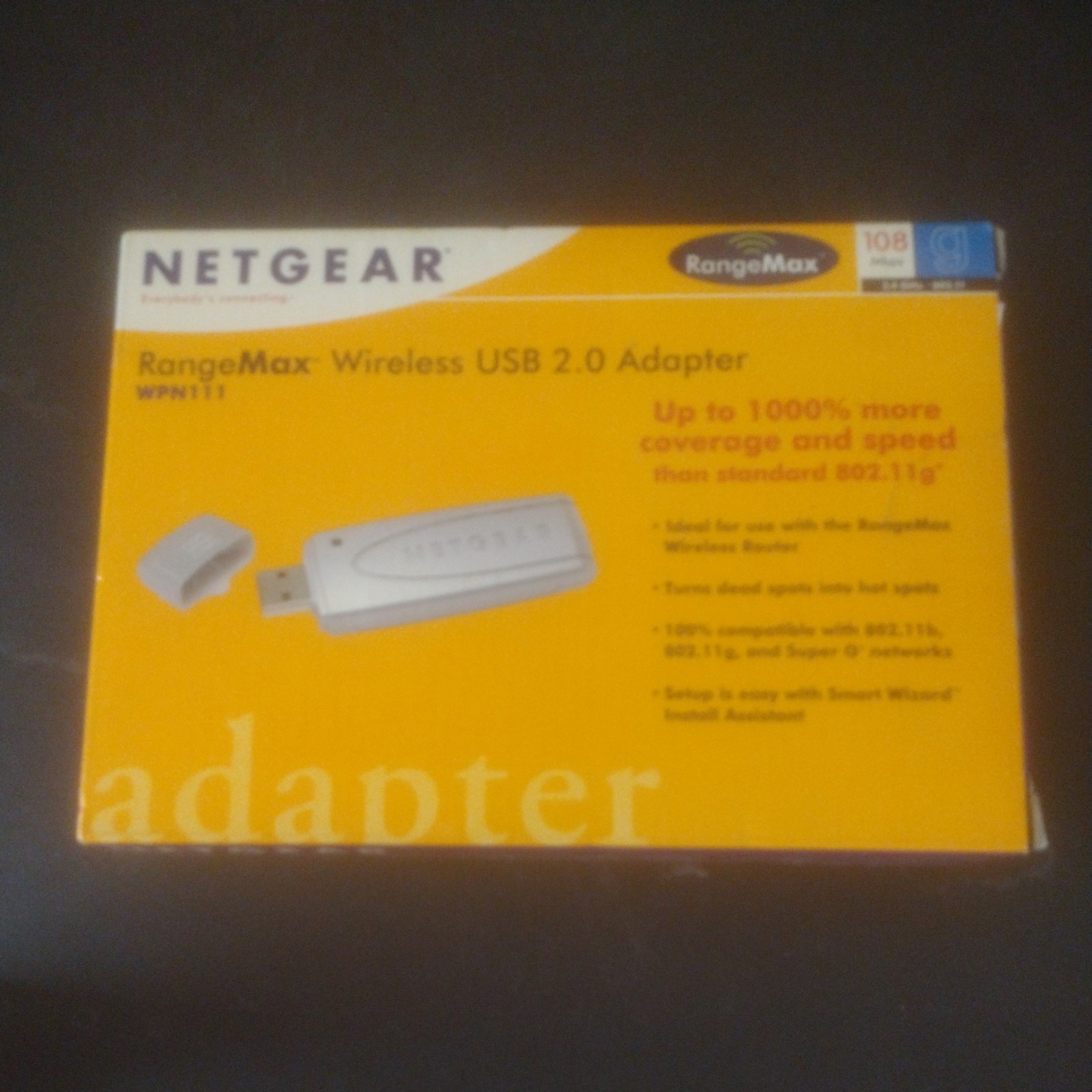 NetGear WPN111 (606449039818) Wireless Adapter