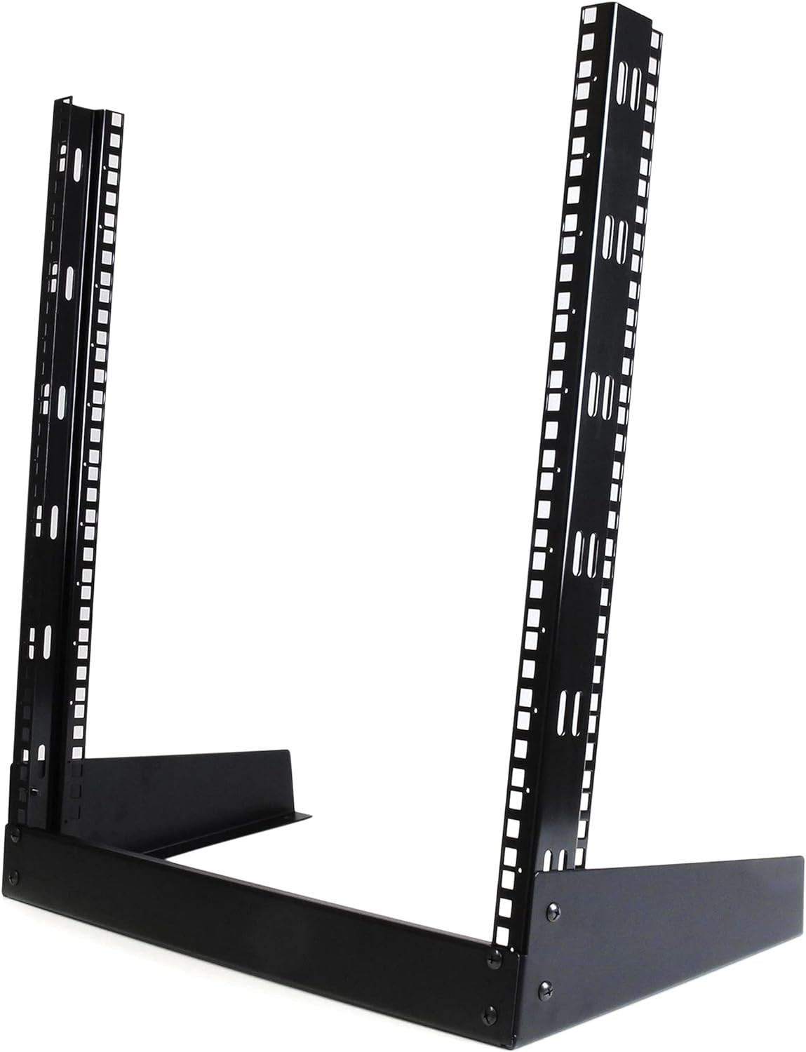 Startech.Com 2-Post 12U Desktop Server Rack, Small Open Frame 19In Computer Rack