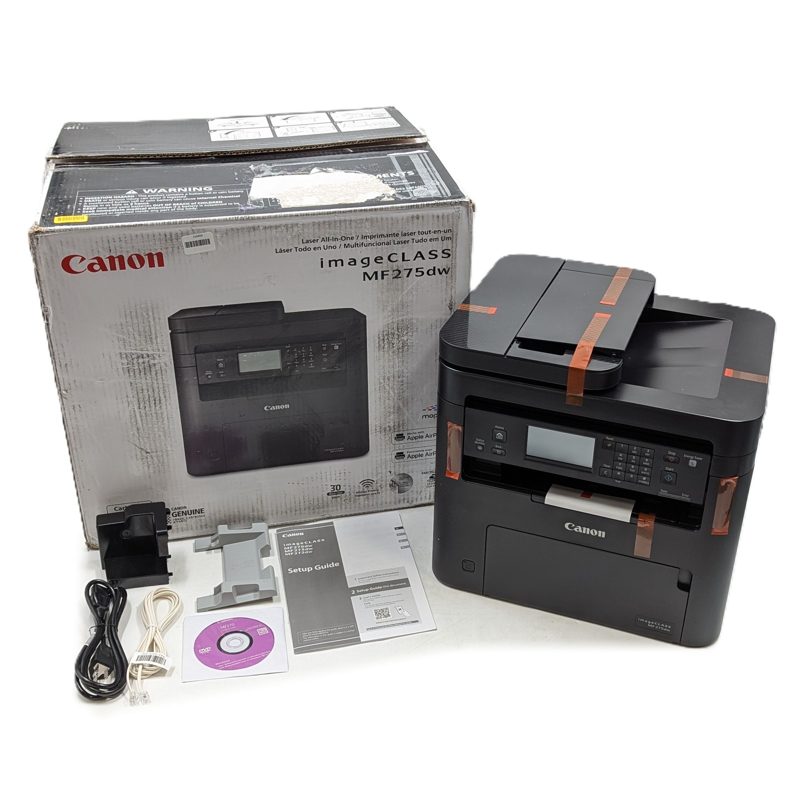 Canon imageClass MF275dw All-In-One Monochrome Laser Duplex Printer (5621C004)