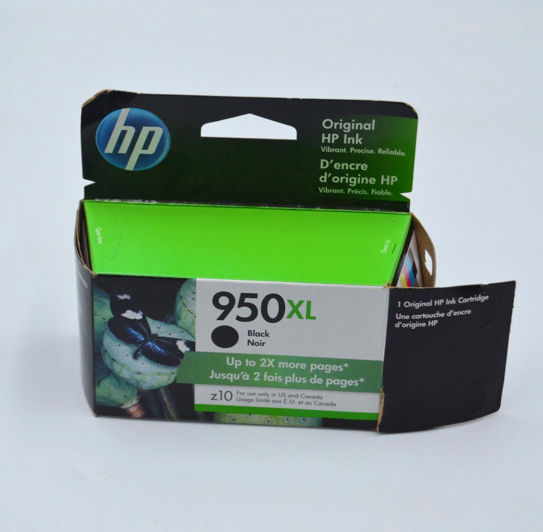 Genuine HP 950XL High Yield Black Ink Cartridge CN045AN Exp April 2023