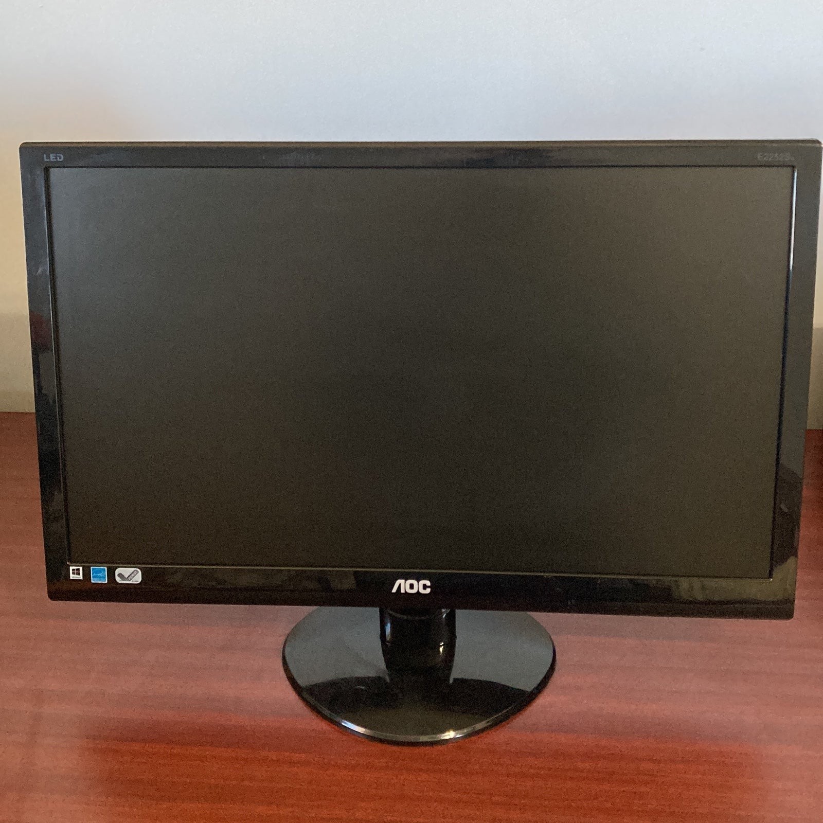 AOC E2252Sw 21.5” LED Monitor Full HD 1080p Used