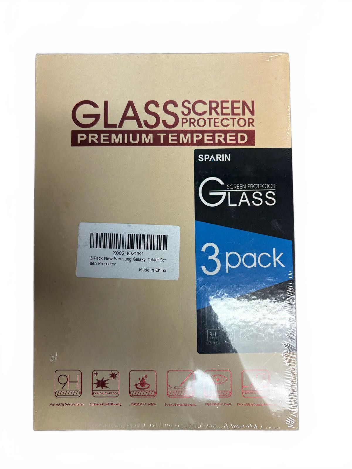 3-Pack Premium Tempered Glass Screen Protector for Samsung Galaxy Tab A8
