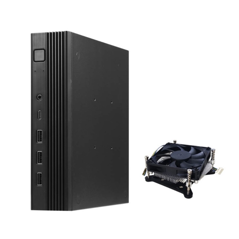 Mini ITX PC Case Enhances Cooling Features Only Support Thin DCIN Motherboards