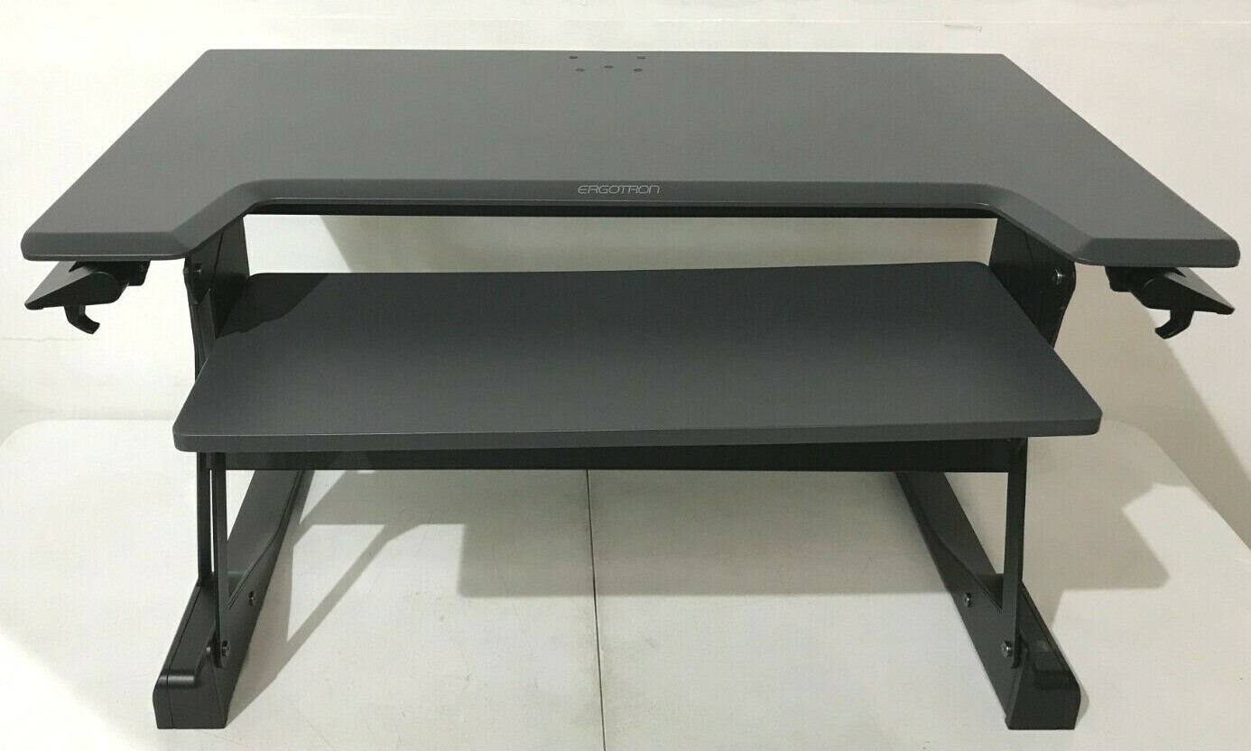 Ergotron WorkFit-TL Sit-Stand Workstation 33-406-085 (Black) ✅❤️️Read ✅❤️️