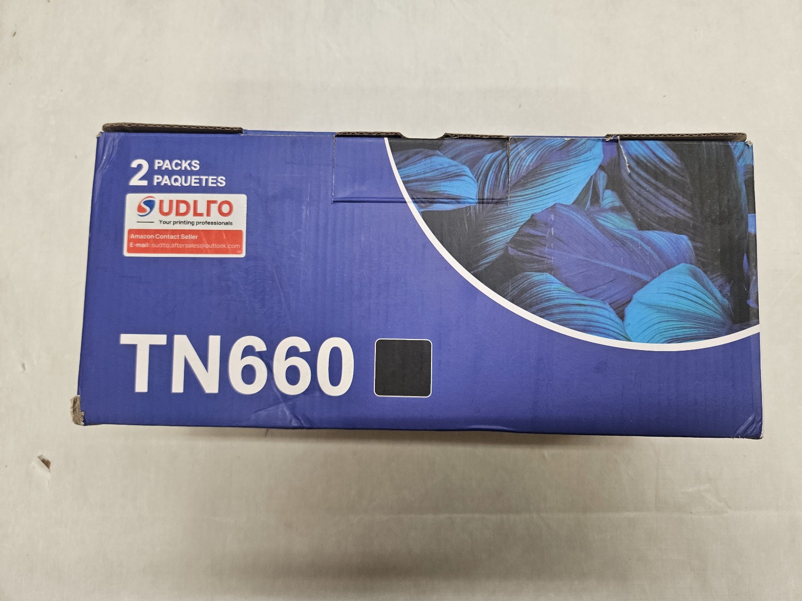 Brother TN660 Black Toner 1 pack open box