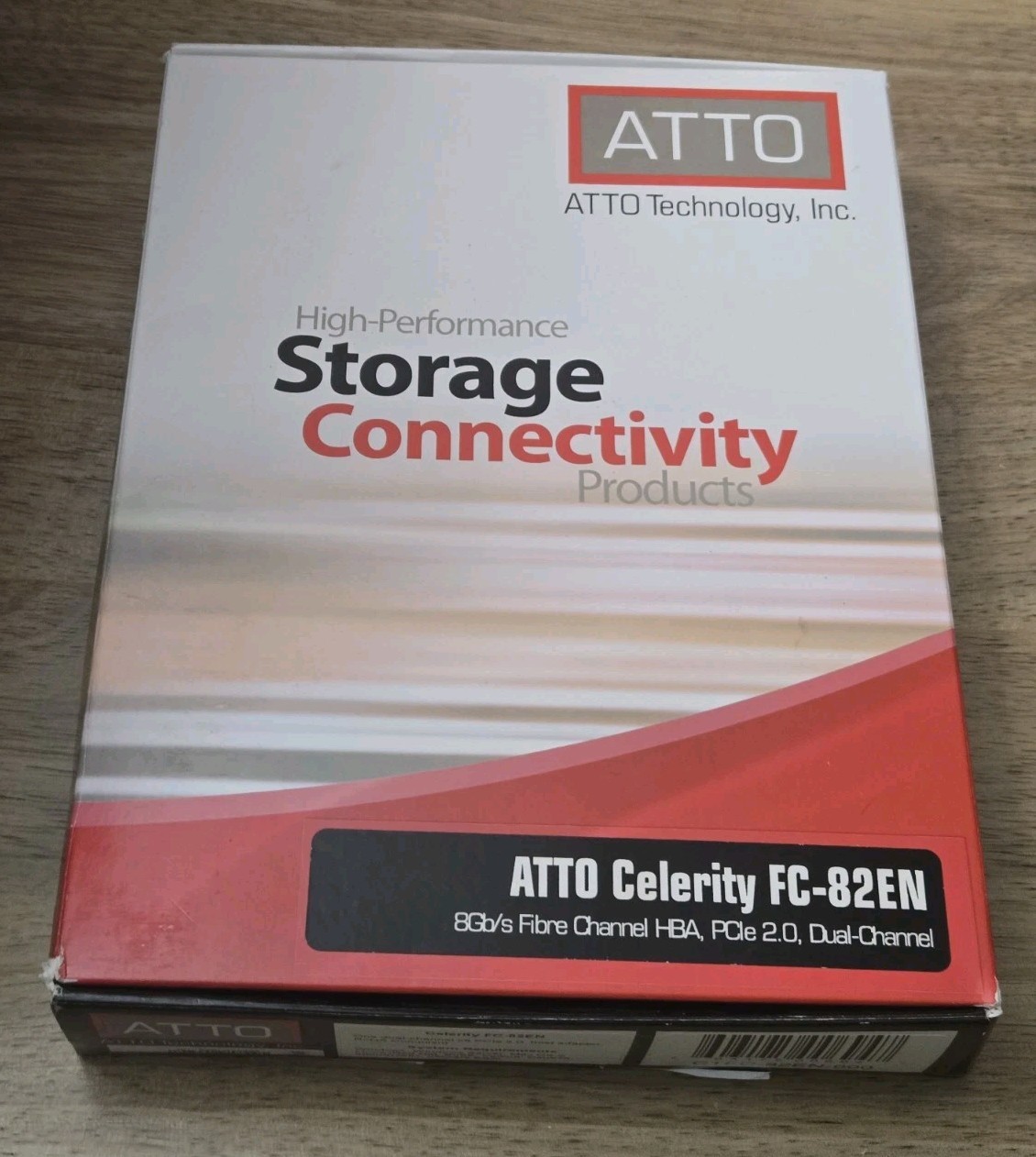 NEW OPEN BOX ATTO FC-82EN 8Gb/s Fibre Channel Host Bus Adapter CTFC-82EN-000