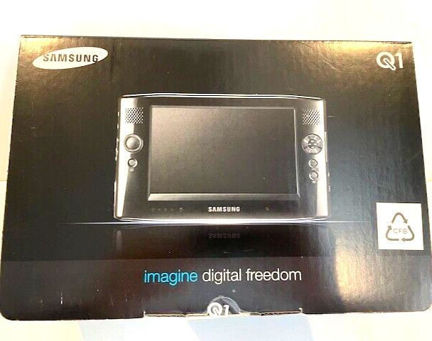 Samsung Q1 UMPC Handheld PC NP-Q1-V000/SEA RARE NEW SEALED Collectible LOOK