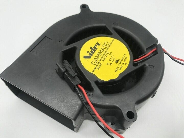Nidec GAMMA30 A34123-55 DC12V 0.46A 9733 Turbo blower fan