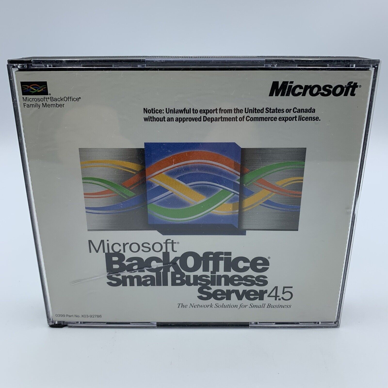 Microsoft BackOffice Small Business Server v4.5 With CD Key
