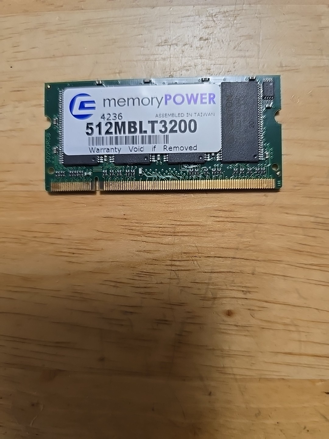 Centon Memory Power 512MB DDR Laptop RAM Memory 