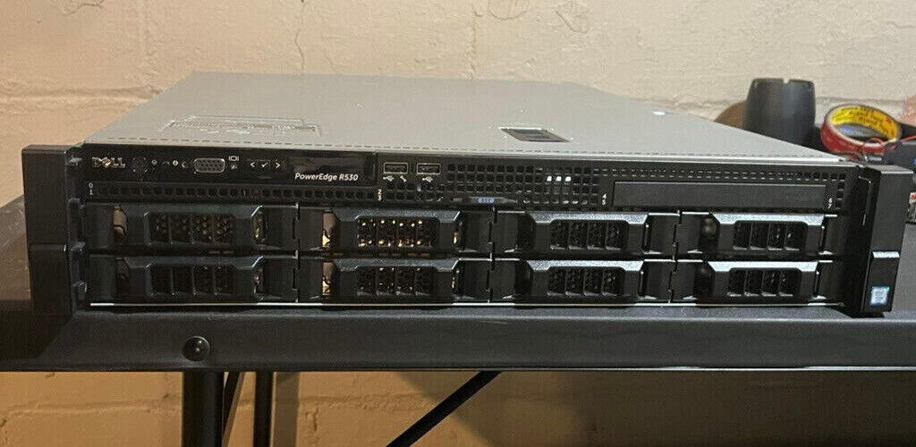 Dell PowerEdge R530 Server with optional OS Installation with Storage