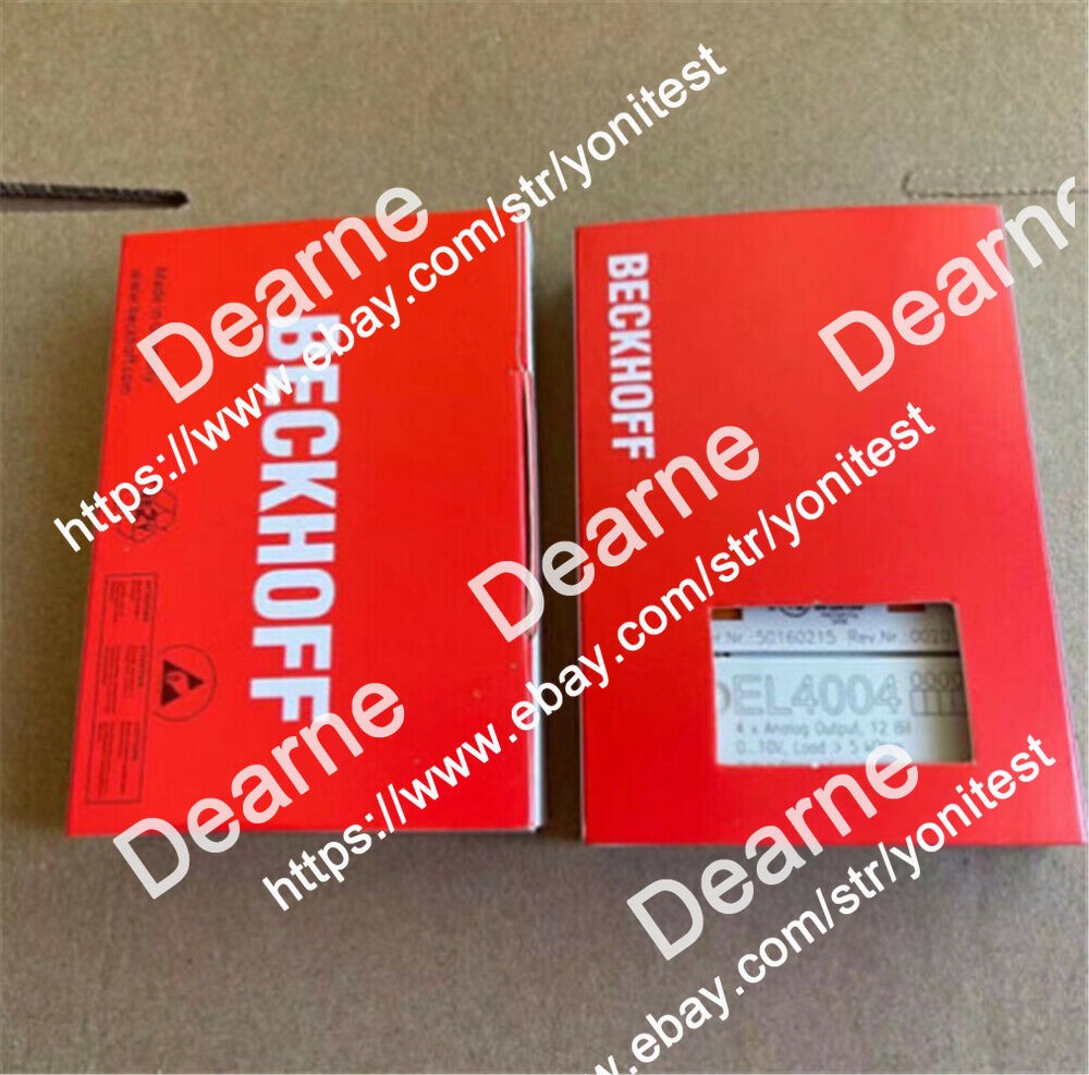 New BECKHOFF EL4004 PLC Module with Packaging Fast Shipping