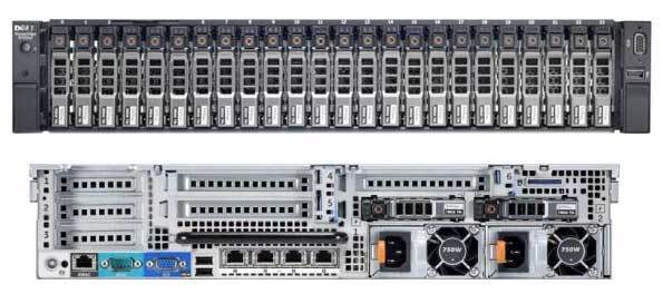 Dell PowerEdge R720xd 2 INTEL 8-CORE XEON E5-2660 192GB 28.8TB SAS 10k 2U Server