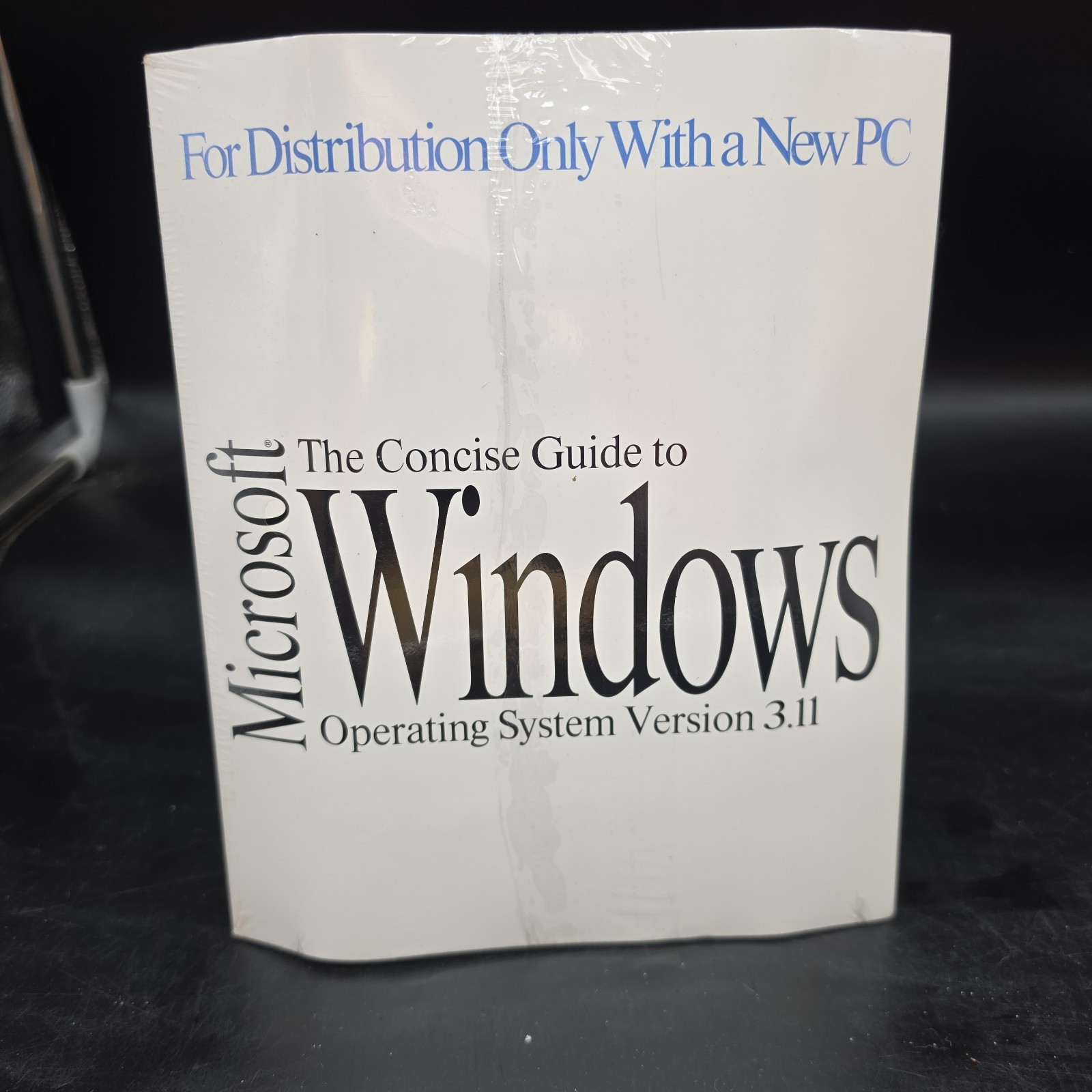 Microsoft Windows 3.11 The Concise Guide with 3.5" Floppy Disks Sealed