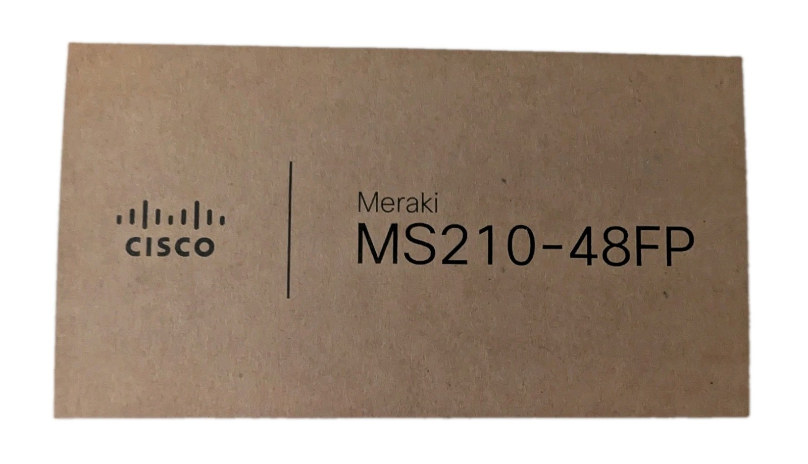 Cisco Meraki MS210-48FP-HW 48-Port PoE+ Gigabit Switch - UNCLAIMED / UNLINKED