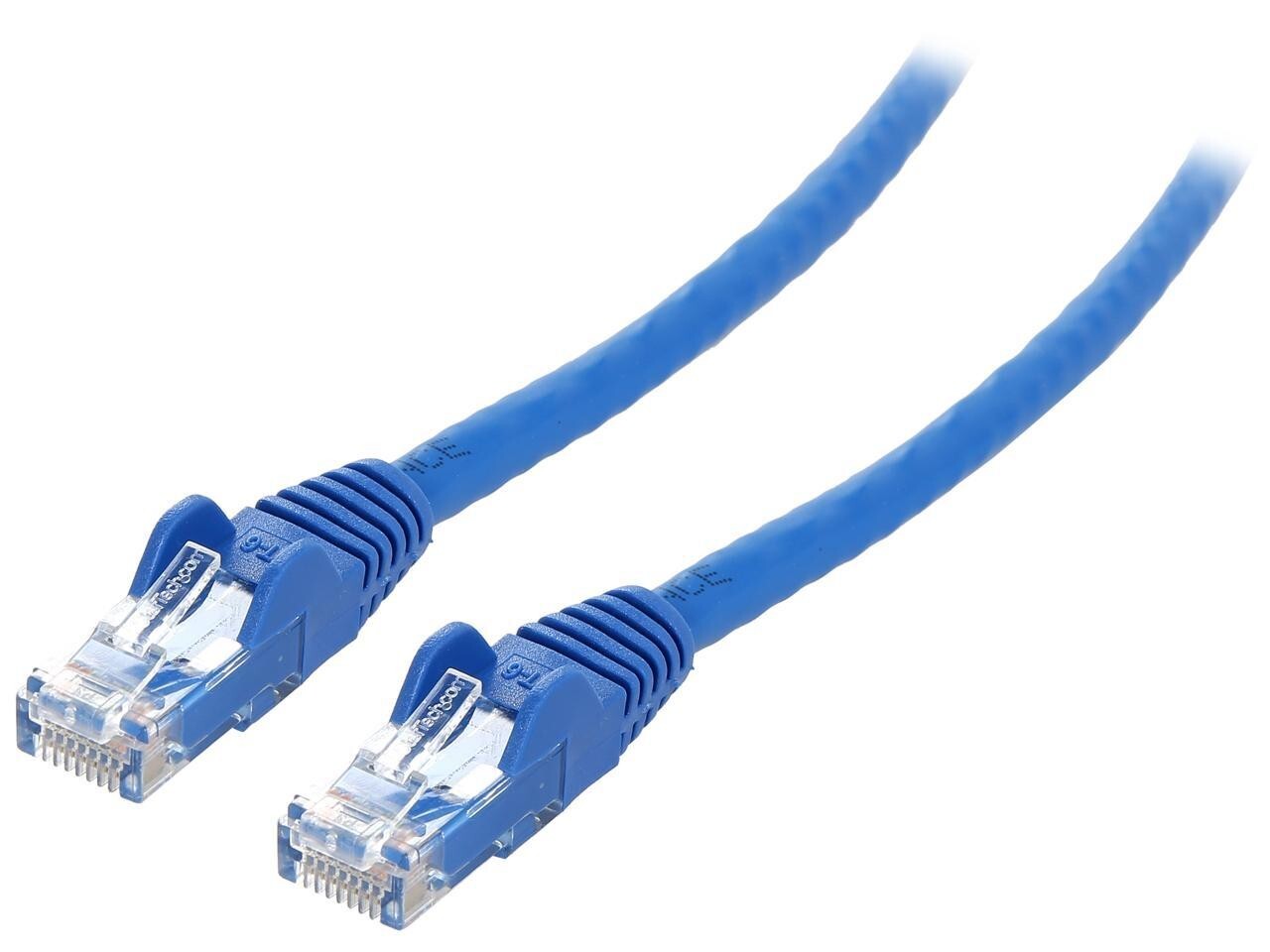 StarTech.com 12ft Blue Cat6 Patch Cable with Snagless RJ45 Connectors - Cat6