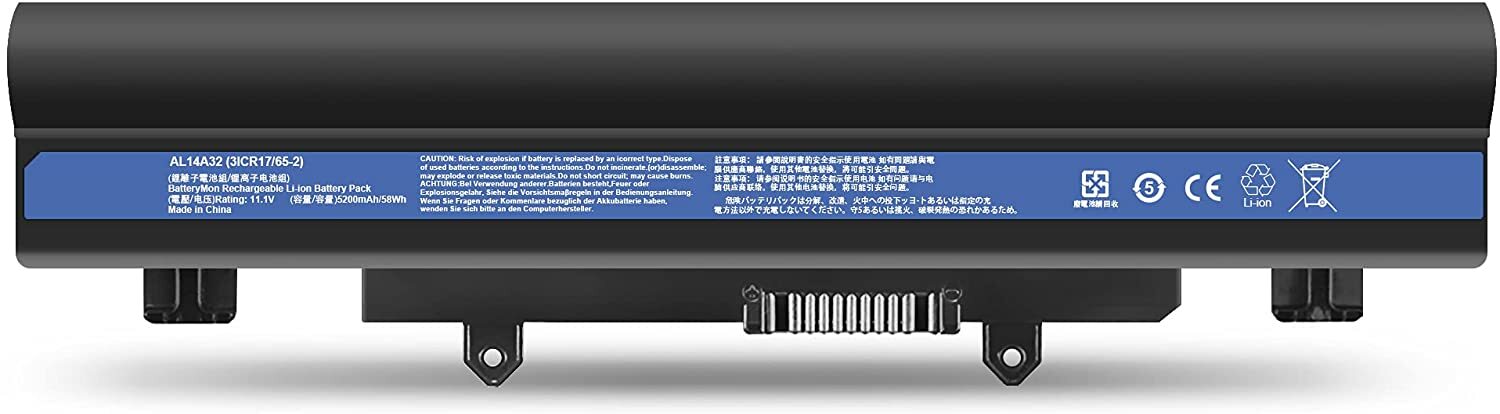 AL14A32 Battery For Acer Travelmate P246 P256 P276 Aspire E5-411 E5-421 E5-471