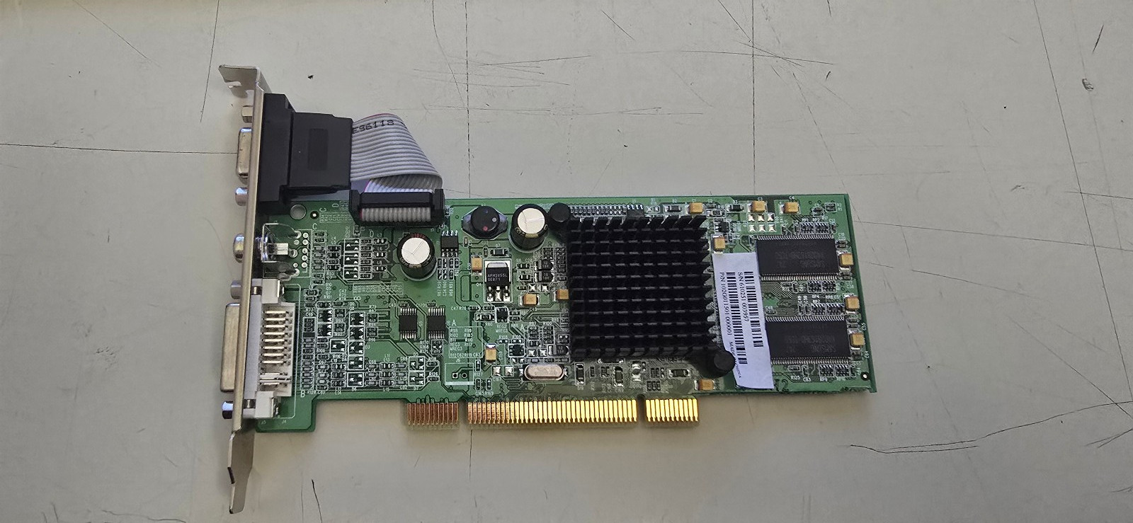 ATI 102G012400 Radeon 7500 64MB DDR PCI VGA/ DVI/ Graphics Card