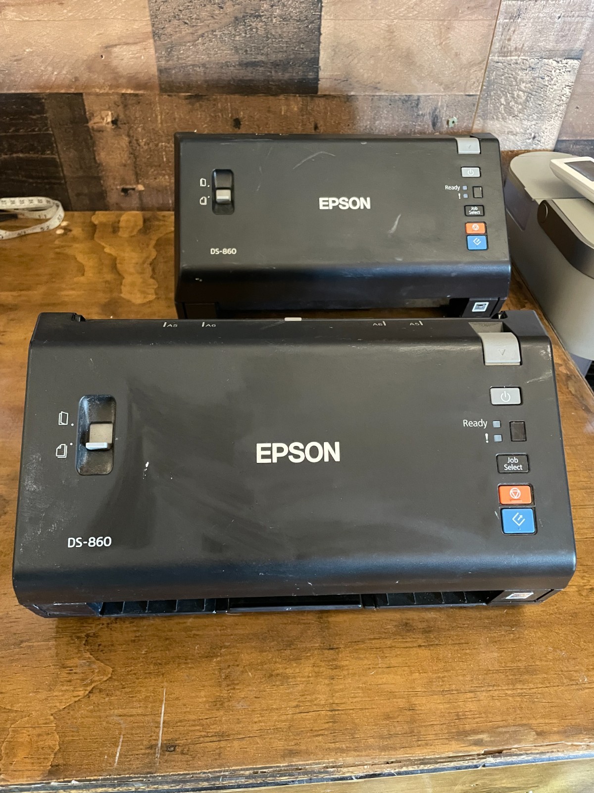 Lot 2 - Epson DS-860 Scanner (may or may not work)