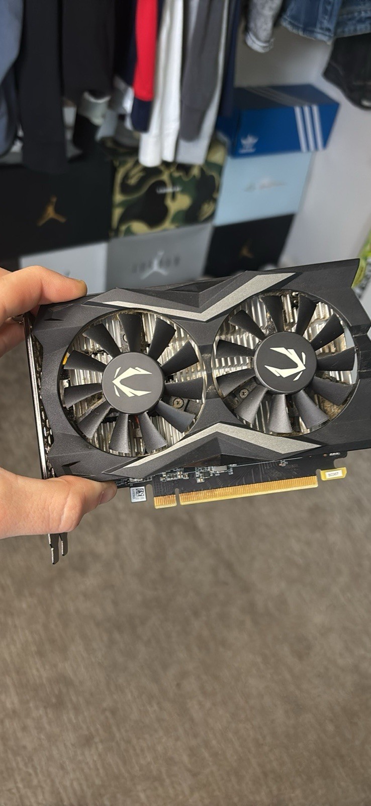 ZOTAC NVIDIA GeForce GTX 1650 Super 4GB GDDR6 Dual Fan Compact Graphics Card