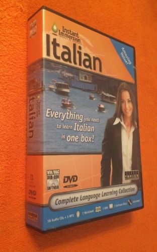 Instant Immersion Italian Language System 2011,  VOL.2 SHIPS FAST/FREE #B8