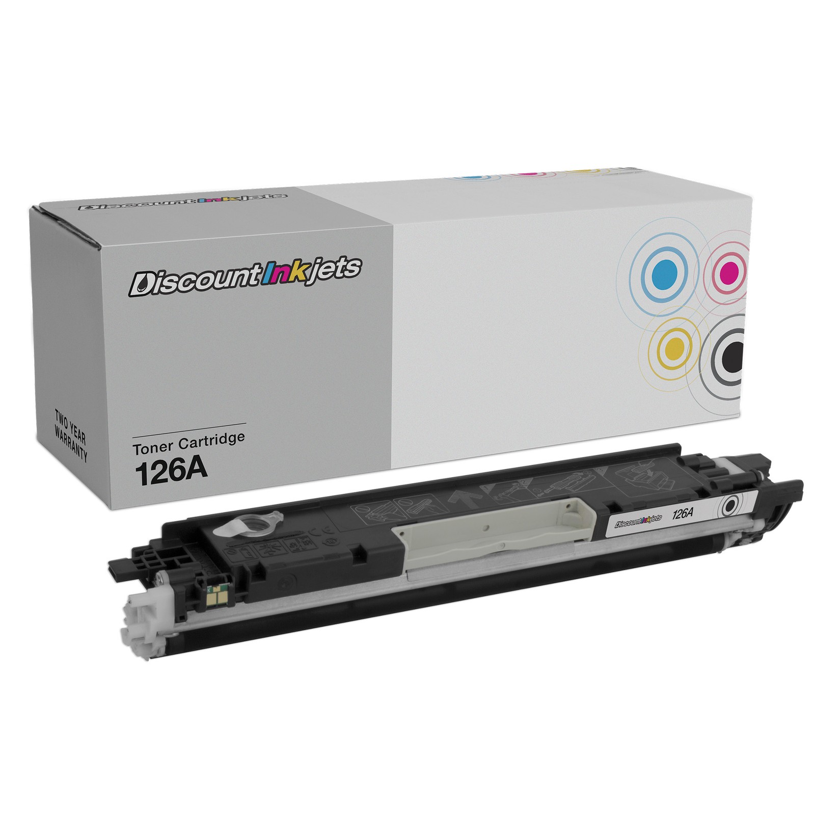 Toner Cartridge Replacement for HP 126A CE310A (Black)