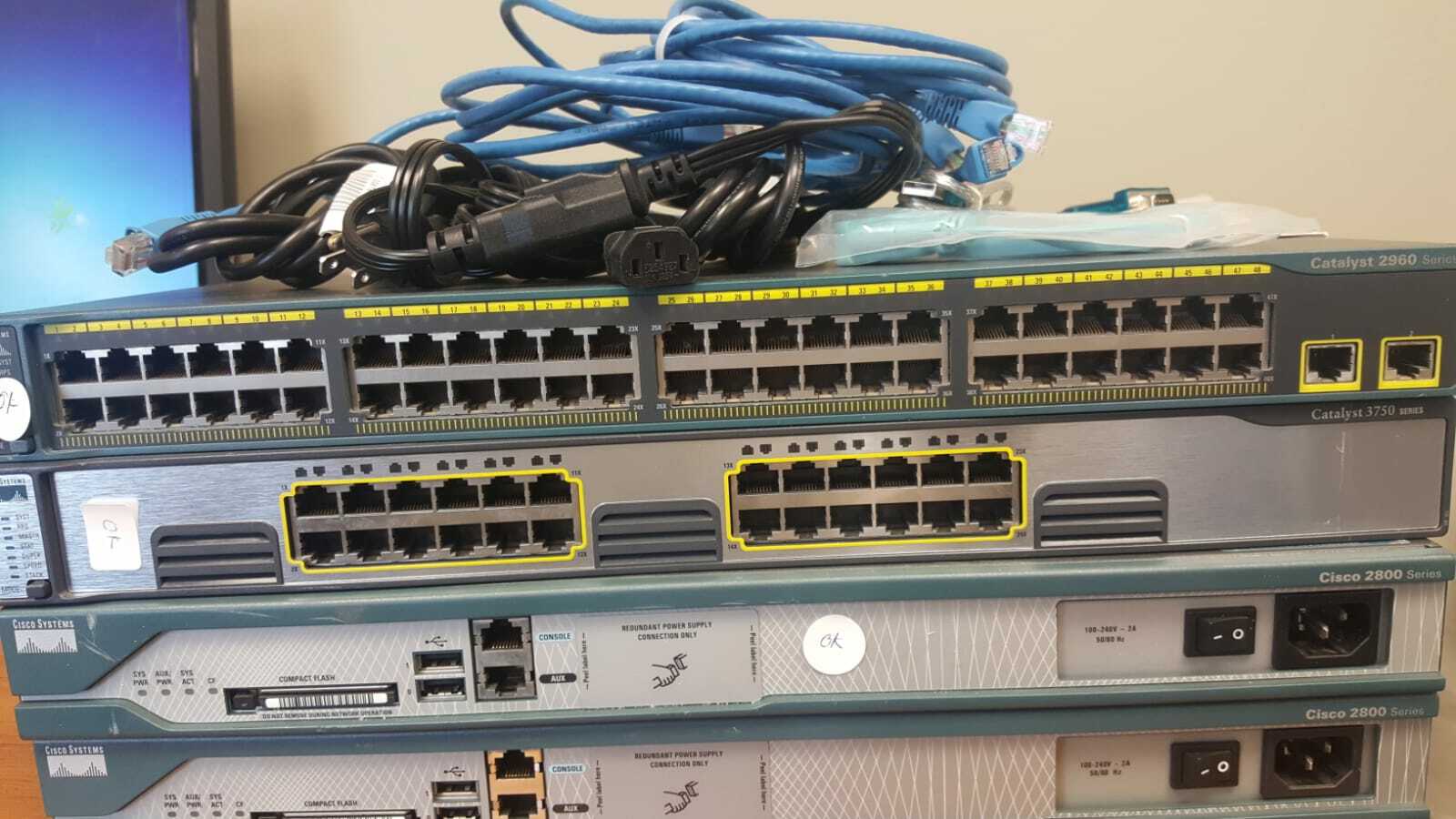 Advanced Cisco CCNA V3 and CCNP home lab kit Latest IOS