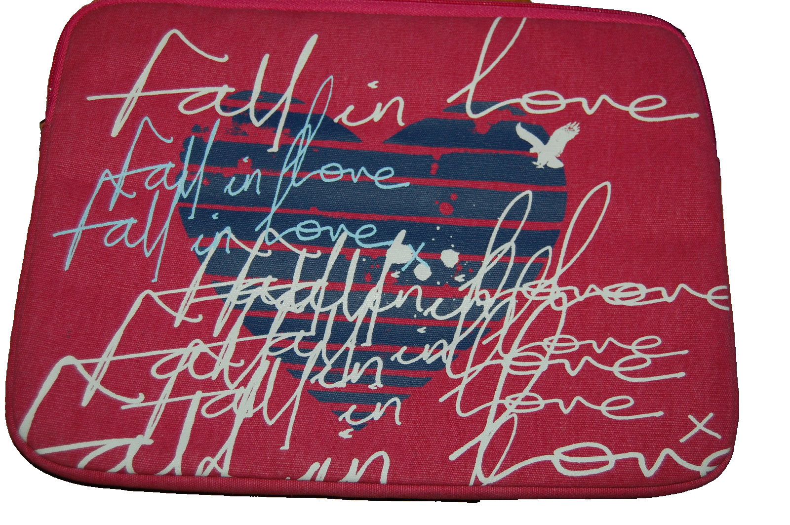 AMERICAN EAGLE OUTFITTERS FALL IN LOVE LAPTOP COMPUTER CASE FITS 11-13 INCH NEW
