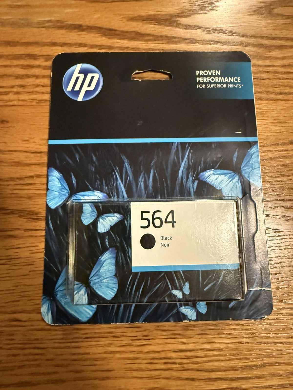 New Genuine HP 564 (CB316WN#140) Standard Yield Black Ink Cartridge - 07/2026