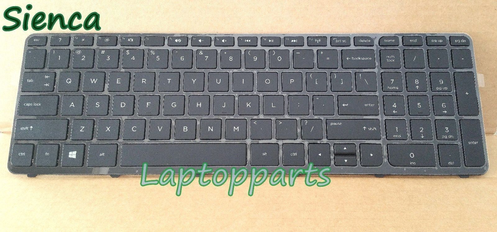 HP Pavilion touchsmart 15-d069wm 15-d035dx 15-d017cl 15-d045nr keyboard Framed