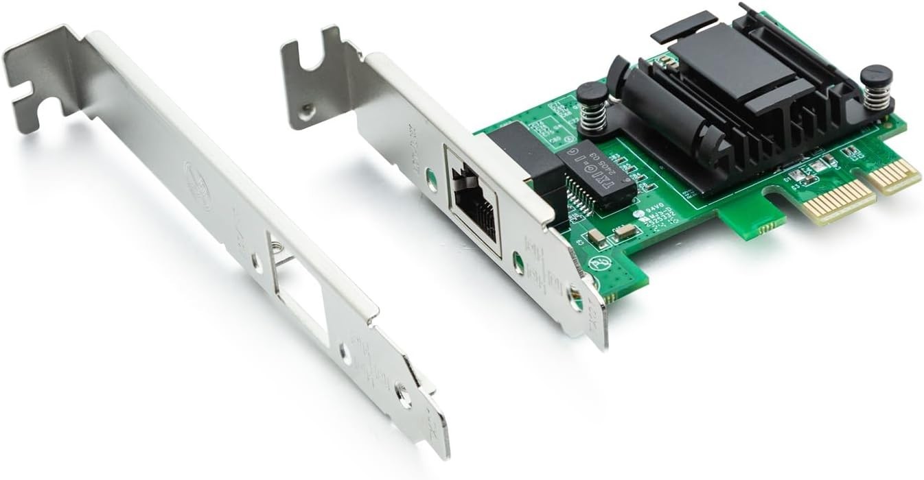 For Intel 82574L Chip 1G Gigabit Network Card RJ45 Port PCIe x1 Intel EXPI9301CT
