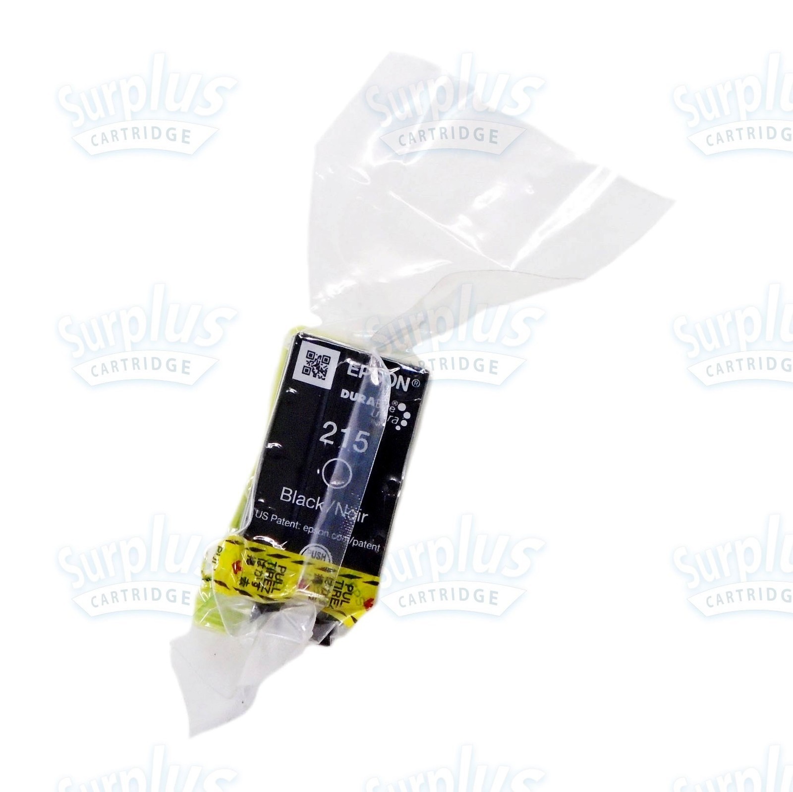 Genuine Epson 215 Black Ink Cartridge T215 T215120 WorkForce WF100 (NOT Initial)