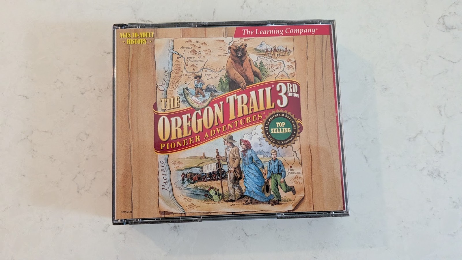The Oregon Trail 3rd Edition: Pioneer Adventures PC CD Computer Game 1997
