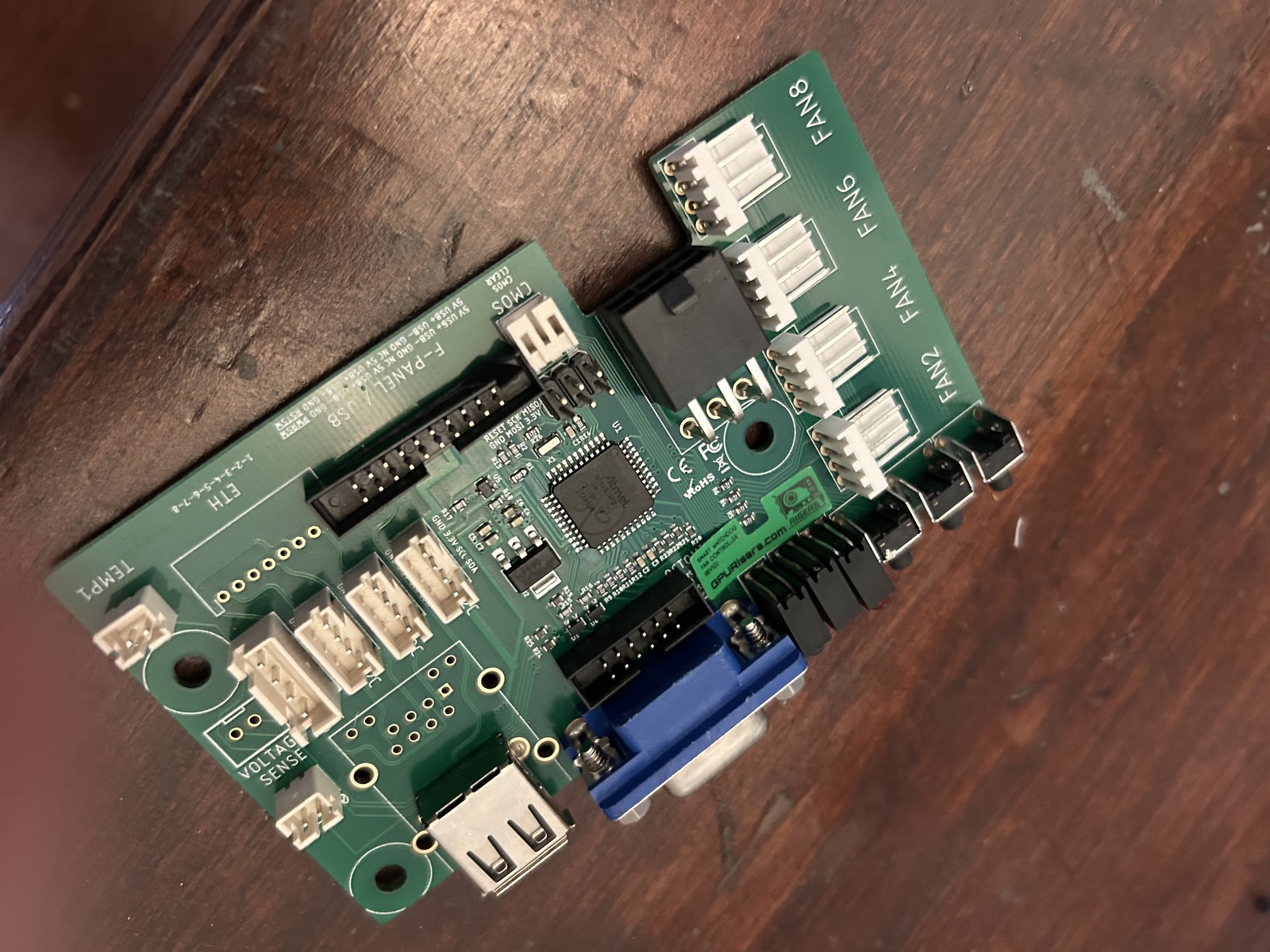 OCTOMINER X8 - GPURISERS R8 fan controller