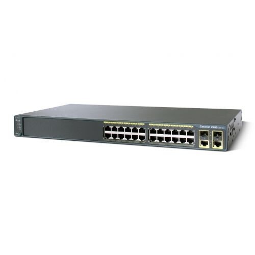 Cisco Catalyst 2960 Plus WS-C2960-24TC-L 24-Port 10/100 8-Port  Ethernet Switch