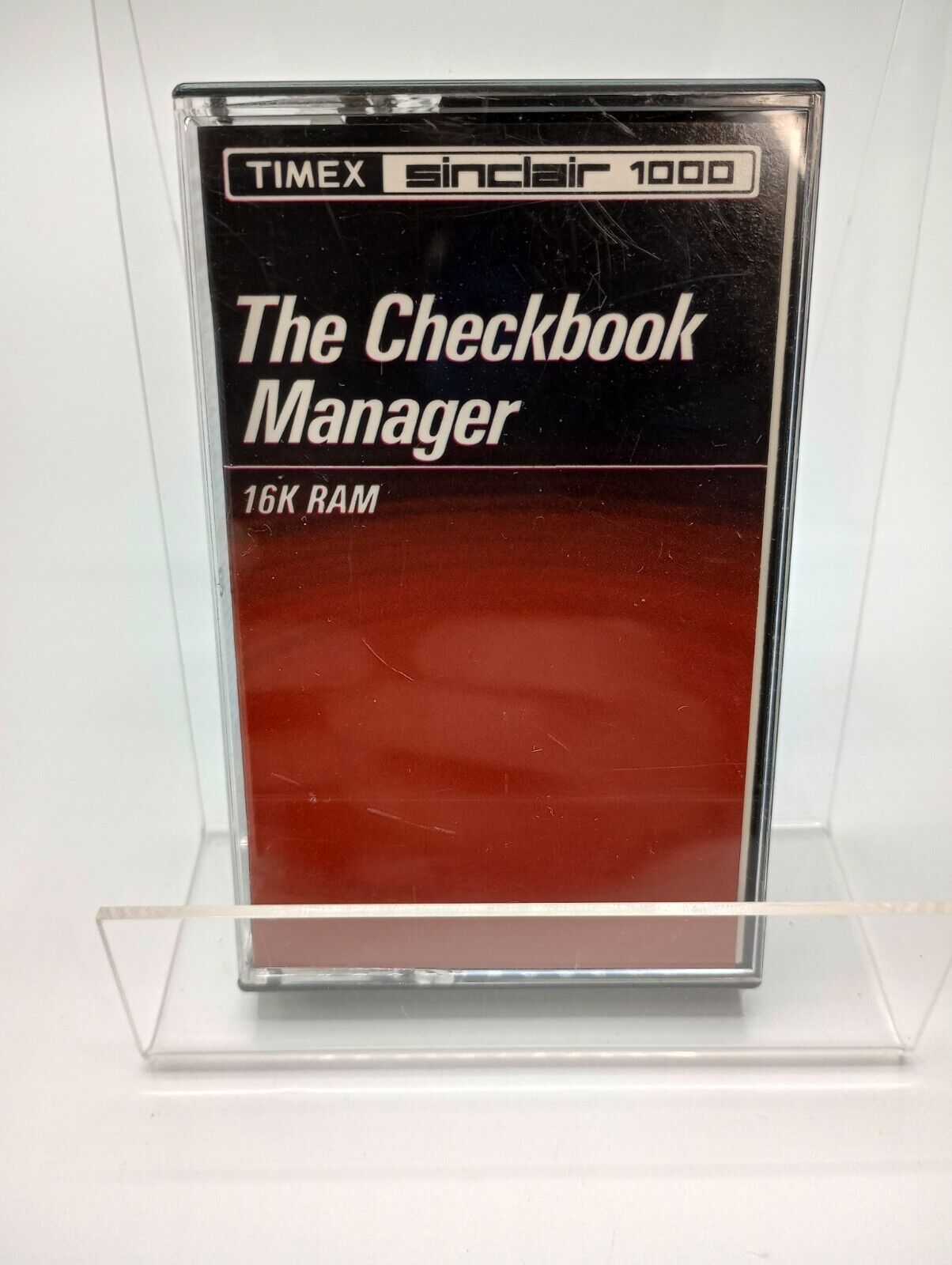 Timex Sinclair 1000 The Checkbook Manager - 16K RAM Program Cassette