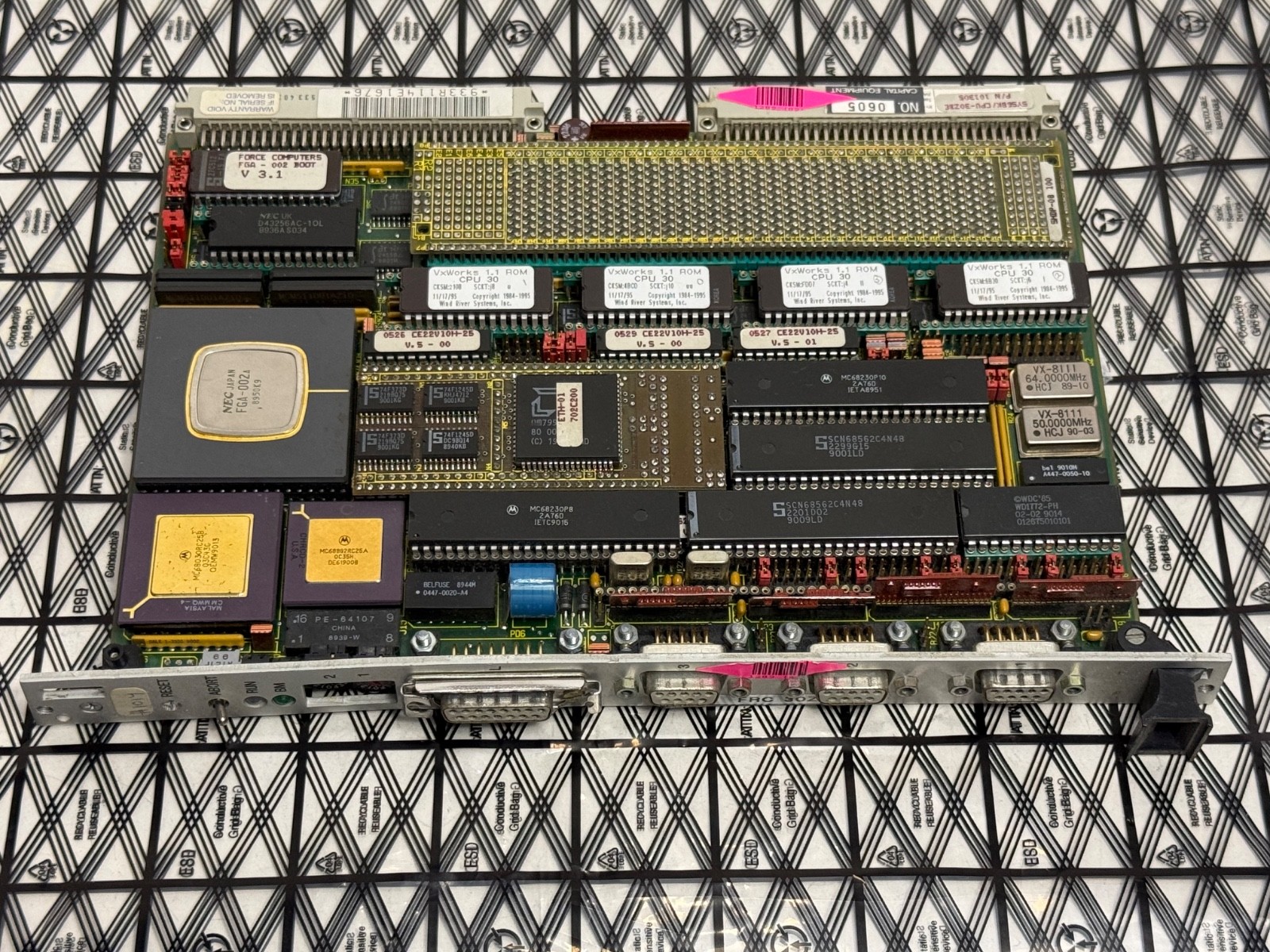Force Computing SYS68K/CPU-30ZBE VME Board P/N 101305