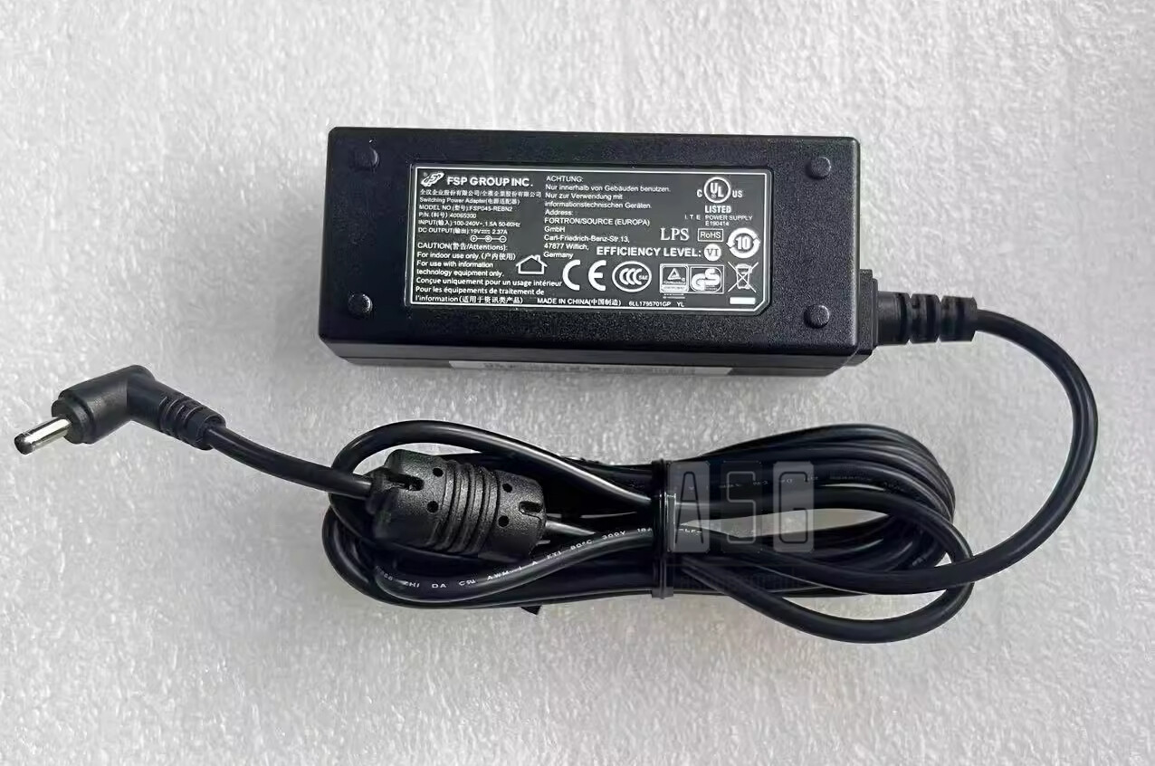 Original FSP FSP045-REBN2 Laptop Charger 19V2.37A Adapter Power Cord 3.5*1.35mm