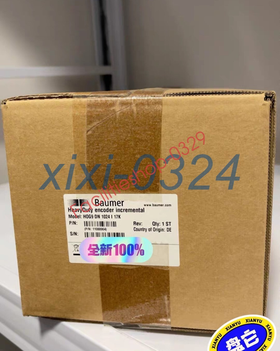 1pcs NEW Baumer HOG 9 DN1024I 17K  encoder DHL/FedEx
