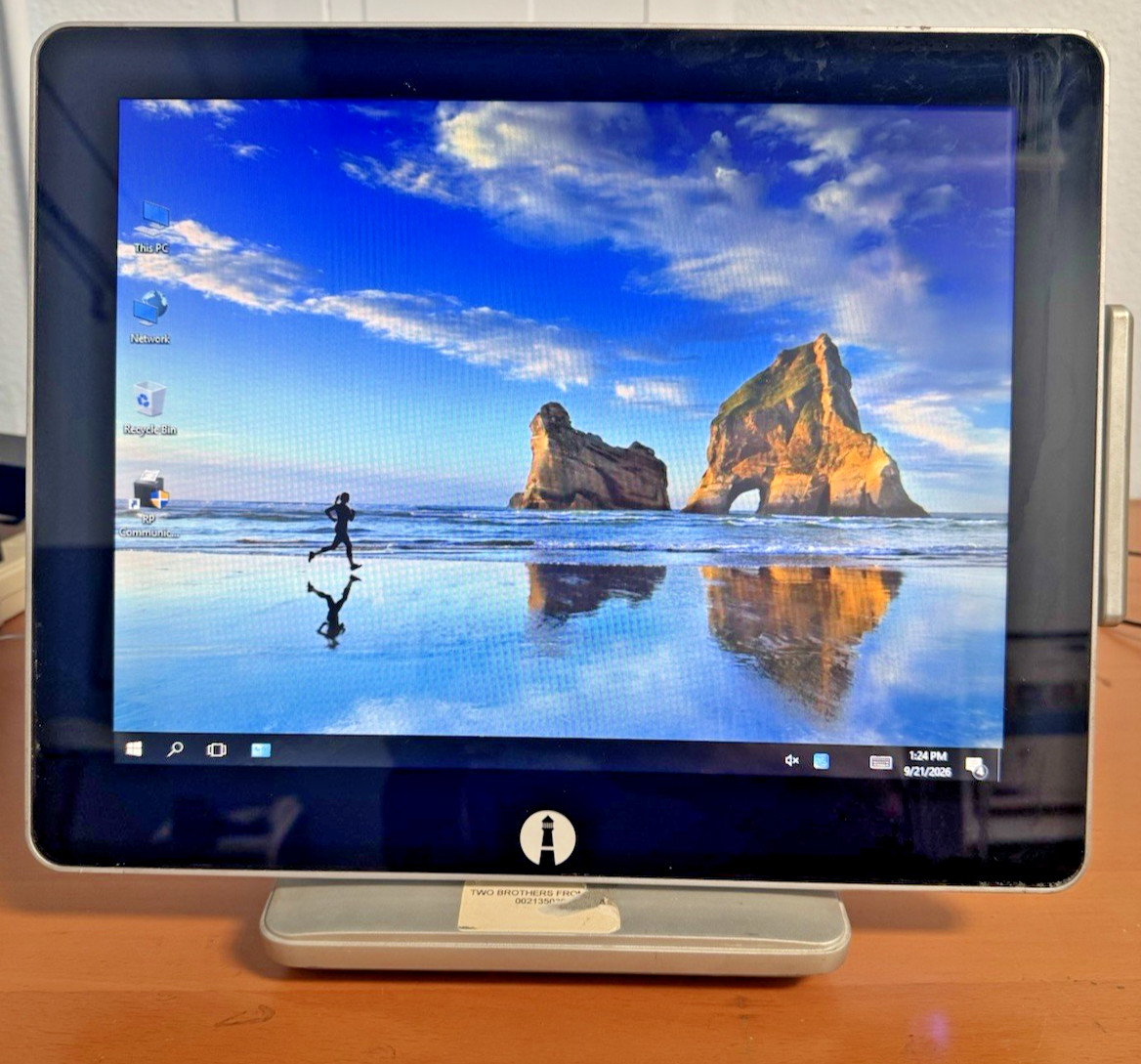 15" Touch Screen All-in-One POS terminal with Win10 Entrp. 2016 LTSB, MSR