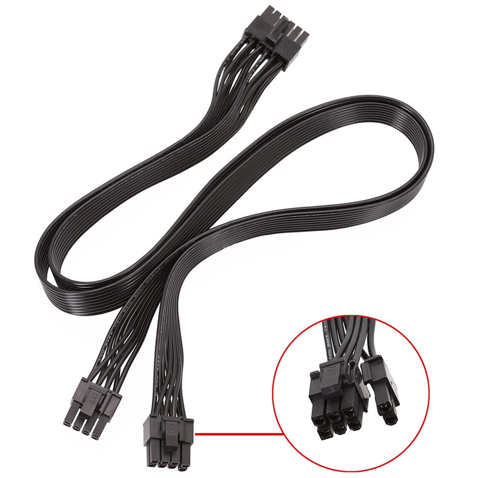 CPU 12P To Dual 8p Power Cable Wire for Seasonic PSU P-860 P-1000 X-1050 ZHT