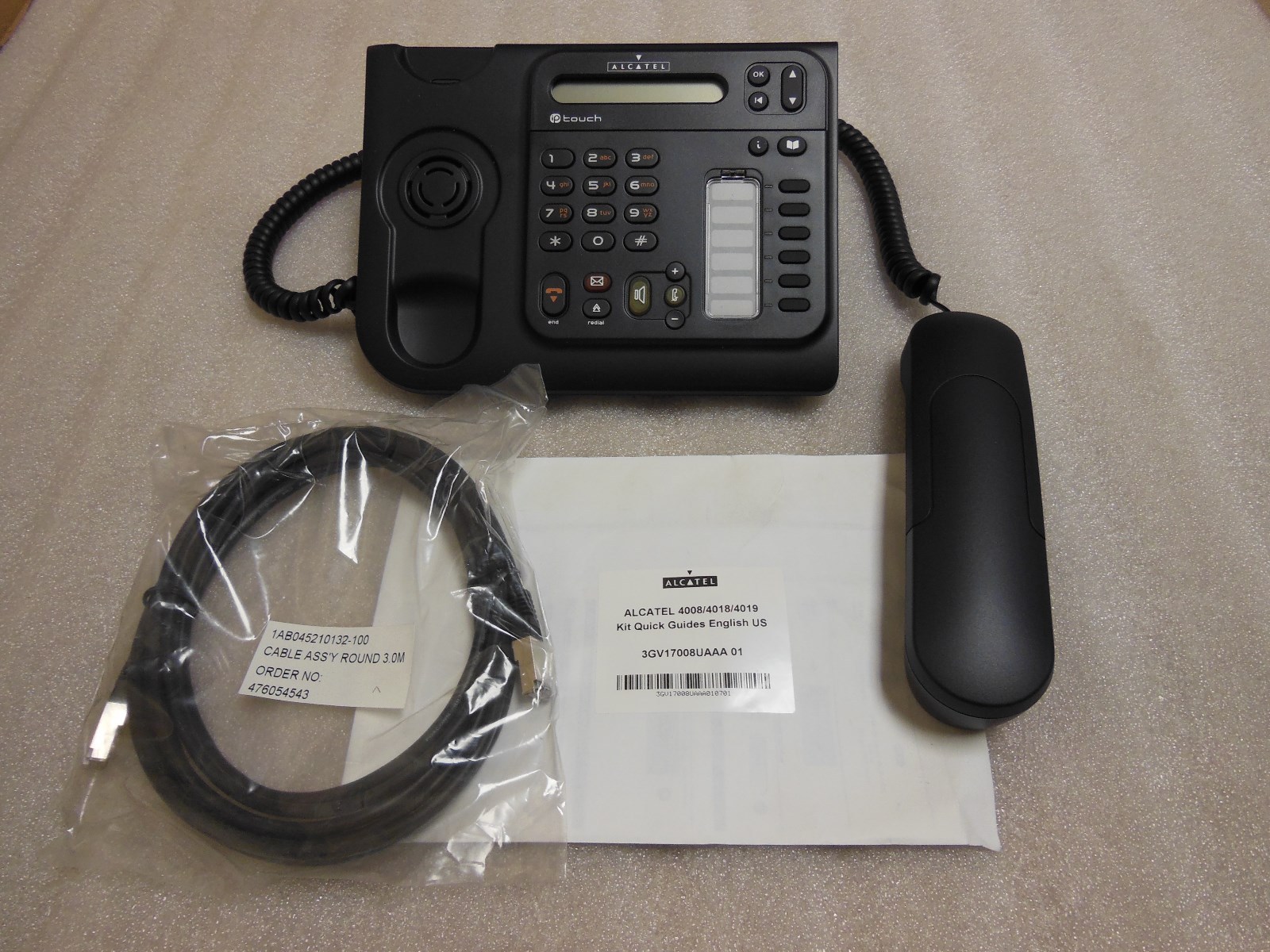 New Alcatel 4008 IP Touch Phone Set (US) - Urban Grey Color