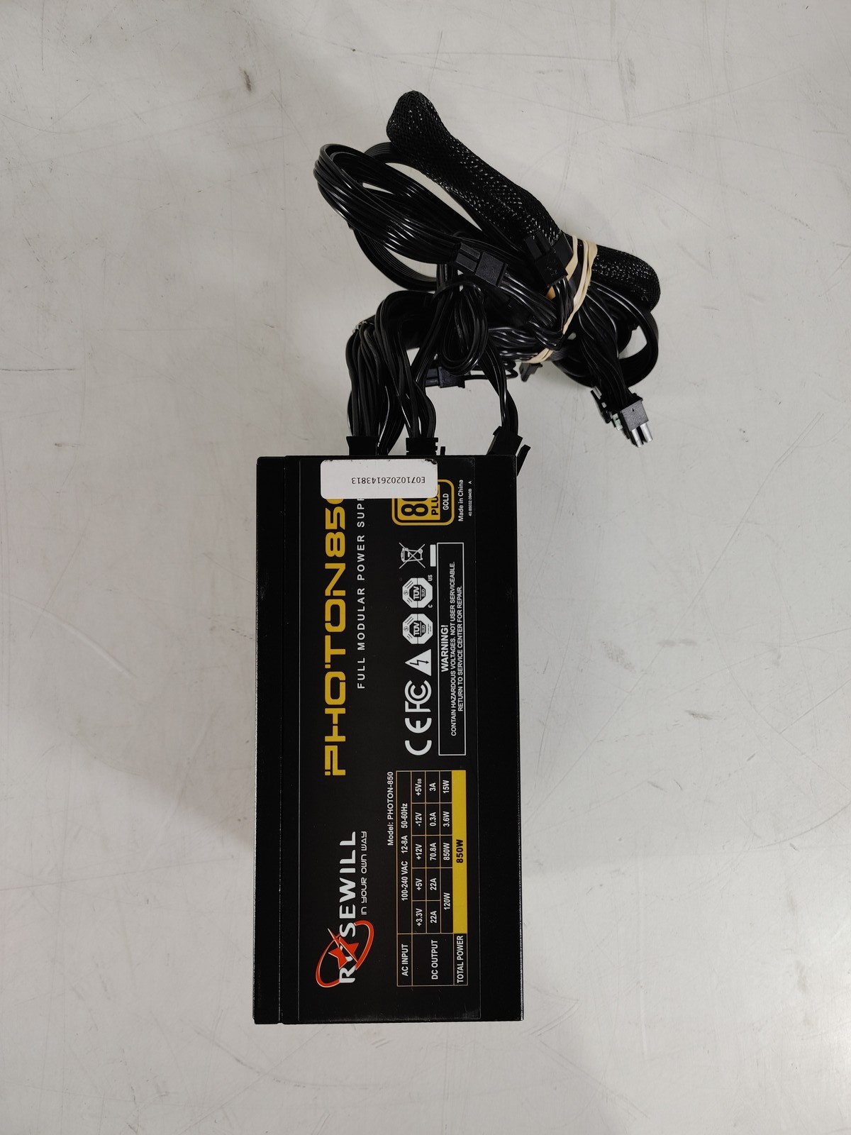 Rosewill PHOTON-850 850 W 20+4 Pin ATX Desktop Power Supply