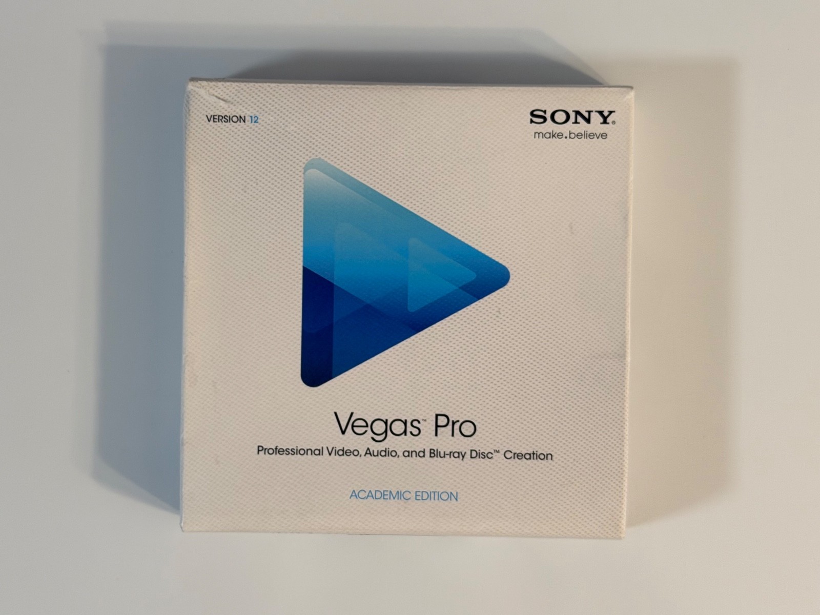 Sony Vegas Pro 12 Professional Video Software Academic Ed Open Box FAST SHIP ⚡️