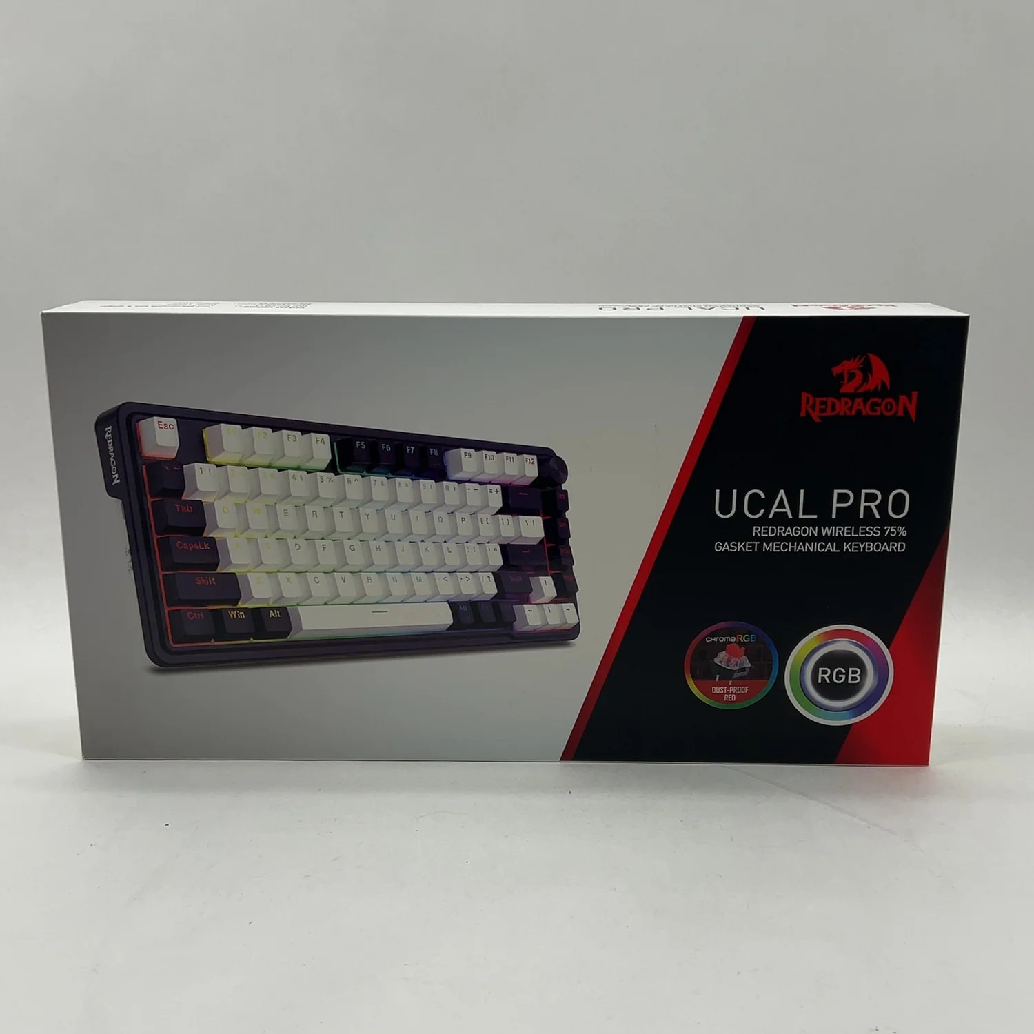 Redragon UCAL Pro K673WB-RGB-PRO Wireless Gaming Keyboard Multi-Colored