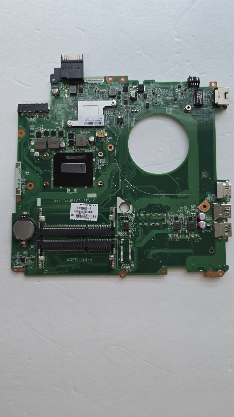 HP Envy 15-K Motherboard 763585-501 DAY33AMB6C0 Intel Core i7 4710HQ 763585-001