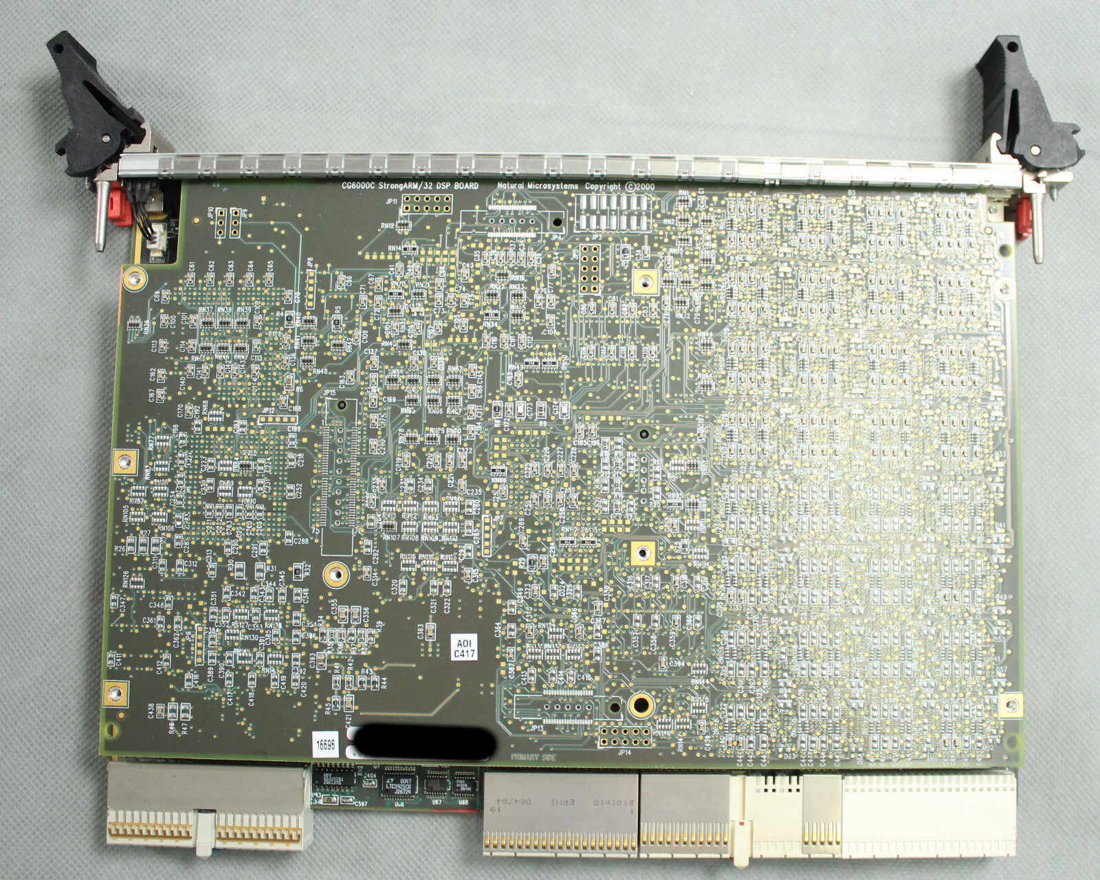 NMS CompactPCI Natural Microsystems EMCXDNAN CG6500C with StrongARM/32 Board