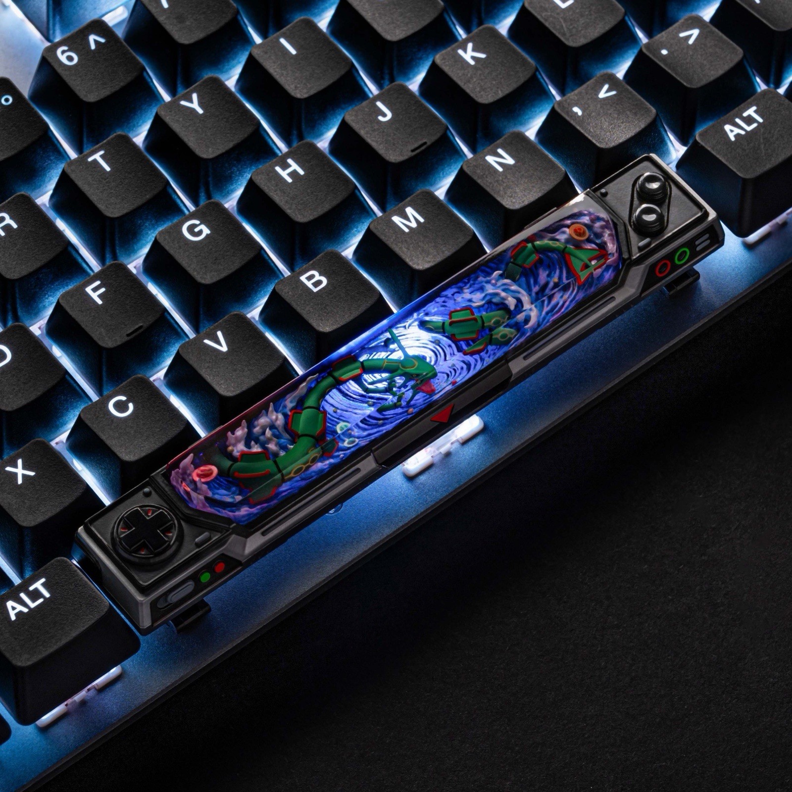 S-Craft RAYQUAZA Artisan Pokemon Keycap (New In Box)