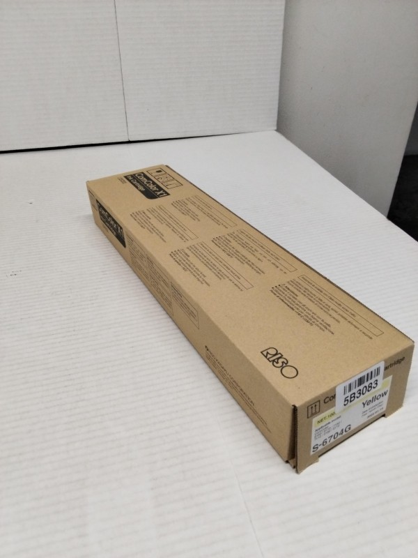 Riso S-6704G Ink Yellow for Riso ComColor 3110